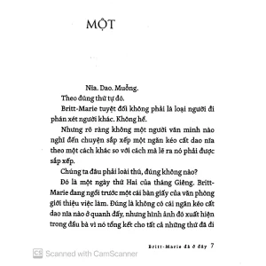 Alternative view of Britt-Marie Đã Ở Đây (Fredrid Backman)