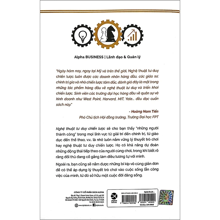 Nghệ Thuật Tư Duy Chiến Lược - Ảnh 2