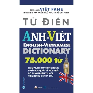 Từ Điển Anh Việt 75.000 Từ (Tái Bản)