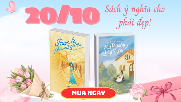 Banner 20/10 - Số 1 bán sách